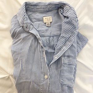 Soft button up top